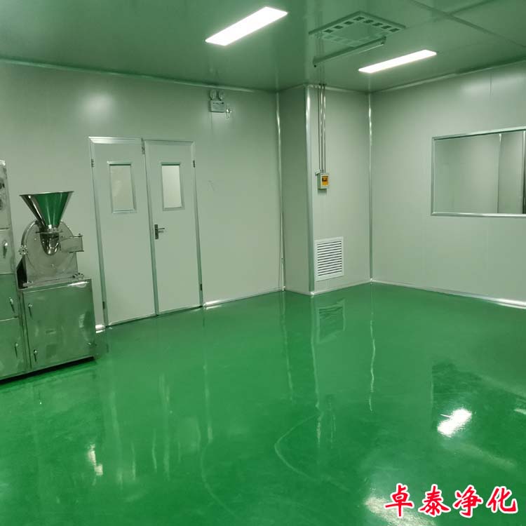 保定水廠灌裝潔凈間、無菌室裝修安裝施工廠家找卓泰凈化